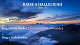 Raise a Hallelujah - Bethel Music (UPPERROOM) Chords And Lyrics
