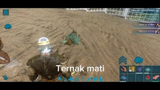 ARK mobile: ketika base mu di obrak abrik alpha dino