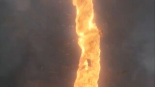 Movie: Surprise! The super tornado engulfed the fire, forming a 'fire dragon'