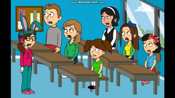 Franny Fart in Class and Gets Grounded