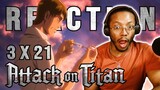 Attack On Titan REACTION & REVIEW - 3x21- ATTACK TITAN Shingeki no Kyojin