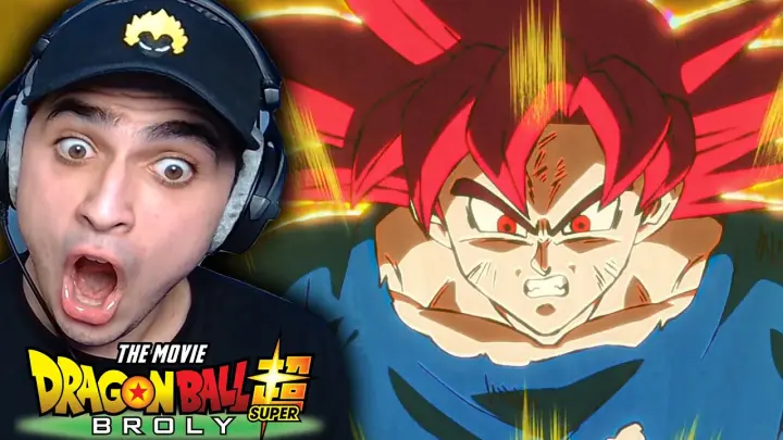 BEST DRAGON BALL FIGHTS! DBS BROLY MOVIE REACTION Part 3