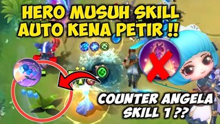 COUNTER ANGELA SKILL 1?? HERO MUSUH NGESKILL AUTO KENA PETIR - Magic Chess Mobile Legend