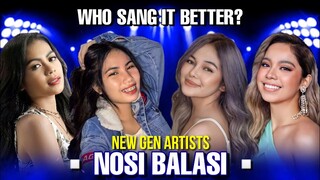 Nosi Balasi | WHO SANG IT BETTER? Lyca Gairanod vs. Lie Reposposa vs. Janine Berdin vs. Sassa Dagdag