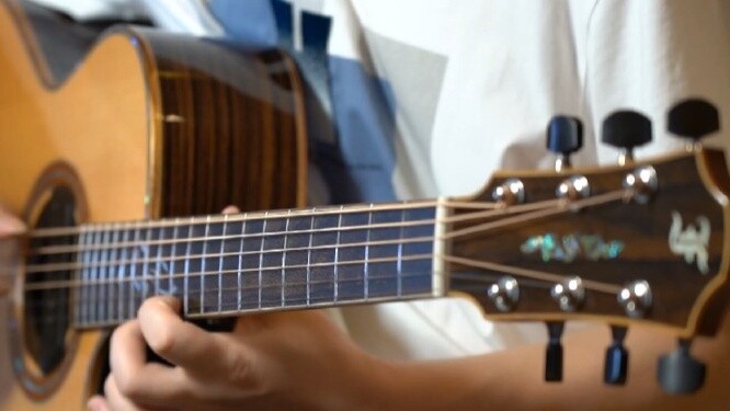 [Fingerstyle Guitar] Tautan ke Semesta ~ Seberapa bagus "Shun" dengan skill 100.000.000 poin? Melodi