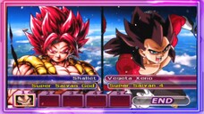 SHALLET SSJ GOD VS VEGETA XENO SSJ 4 - DB MOD ANDROID GAMEPLAY