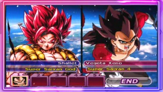 SHALLET SSJ GOD VS VEGETA XENO SSJ 4 - DB MOD ANDROID GAMEPLAY