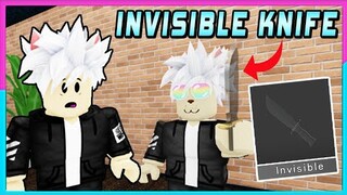 PAKAI INVISIBLE KNIFE YANG KEBUNUH JADI HANTU !!! - ROBLOX INDONESIA