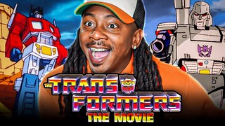 TRANSFORMERS THE MOVIE (1986) | MOVIE REACTION  *FIRST TIME WATCHING* | UNICRON Is Nuts