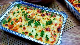 CHILI CHEESE BAKED NACHO DIP / CHEESY NACHO DIP / CHUBBYTITA