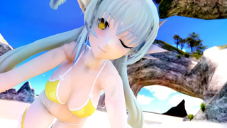 MMD XFGO มาที่ DEEP BLUE TOWN-Kiyohime (แลนเซอร์)