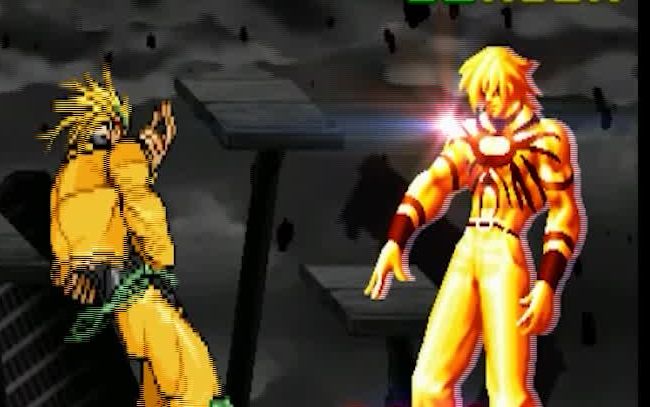 【Mugen】DIO：这孙子那个东西是血条么？！！你确定不是音频条？！！