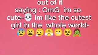 just that 1 girl🙄-