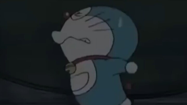 Doraemon ketakutan sekali