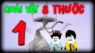 Gấu Kinh Dị Review : quái vật 8 thước tập 1  | phim hoạt hình gấu hài hước kinh dị