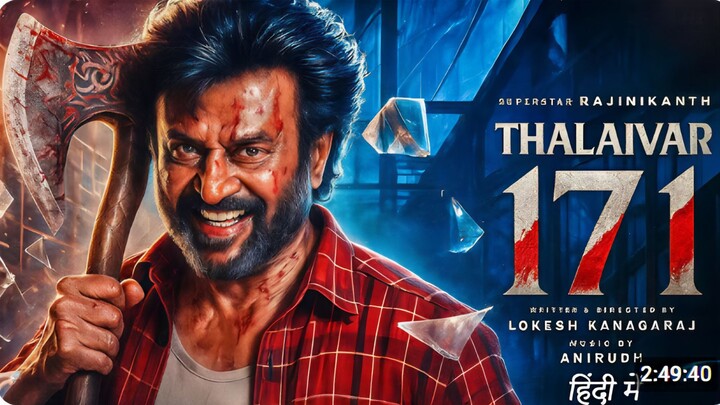 THALAIVAR 171 Full Movie Rajinikanth Full Action South Indian Hindi Dubbed Blockbuster