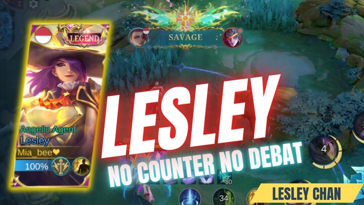 LESLEY NO COUNTER NO DEBAT