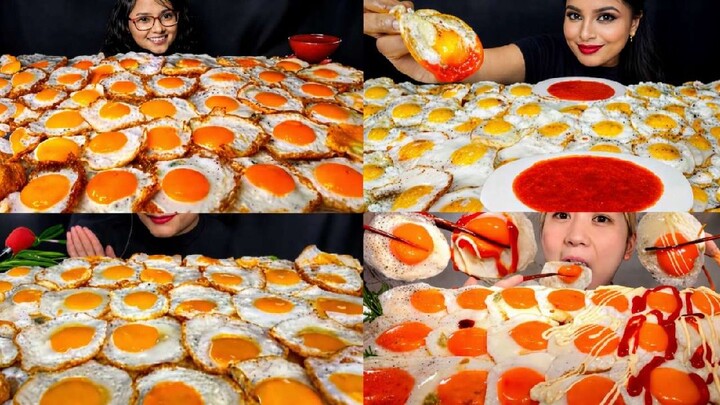 169 Sunny Side Up Eggs Challenge | Ultimate Food Feast