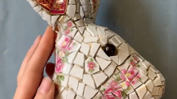 Khi tôi biến chiếc đĩa thành một món đồ trang trí nghệ thuật mosaic…