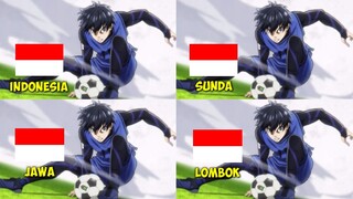 Parody 4 Bahasa || Tendangan Kucing Anggora || Blue Lock