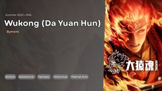 EP01 - Da Yuan Hun/Wukong (SUB INDO)
