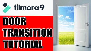 WONDERSHARE FILMORA - Door Open Transition [TUTORIAL TAGALOG]