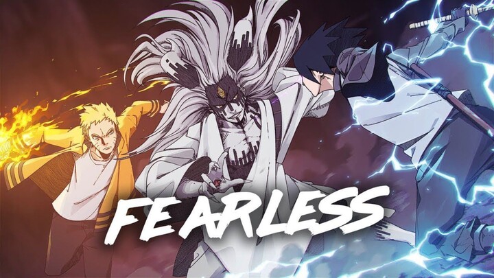 Naruto & Sasuke vs Momoshiki - Fearless [AMV]