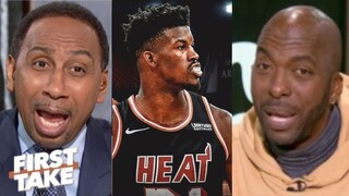 FIRST TAKE| Stephen A John Salley on Jimmy Butler true nightmare for Harden-Embiid in Miami Heat win