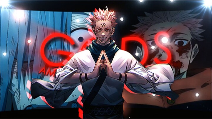 Gods [AMV/EDIT] - sukuna vs mahito