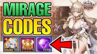 All NEW Mirage Codes + NEW CD KEYS  | Mobile Legends Adventure April 2022