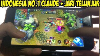KECEPATAN JARI TELUNJUK KOCE CLAUDE EX TOP 1 GLOBAL - GERAKAN JARI & TIPS TRIK CLAUDE (HANDCAM)