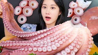 [ONHWA] Soft and chewy giant octopus chewing sound!🐙