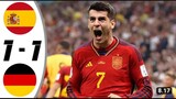 Spanyol vs Jerman 1-1Highlights & All Goals - 2022
