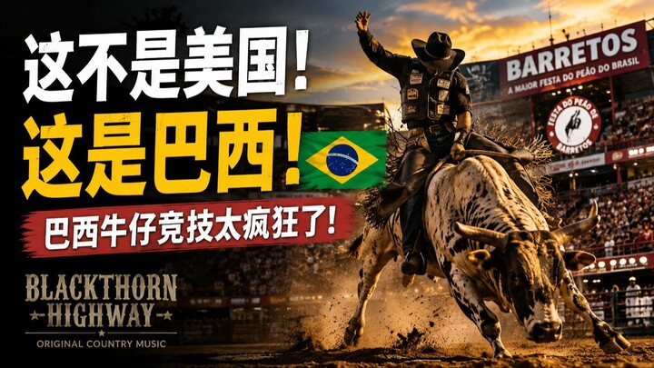 这不是美国，这是巴西！🇧🇷🐎 巴西牛仔竞技场太疯狂了