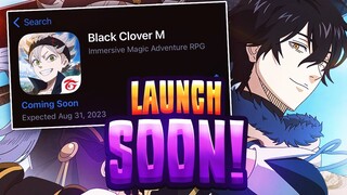 GLOBAL SOFT LAUNCH IS NOW IN THE APP STORE RELEASING IN THE NEXT ~3 WEEKS! | Black Clover Mobile