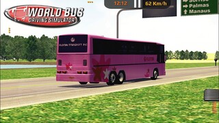 New skin | Florida bus | World Bus Driving Simulator New Update V1.33