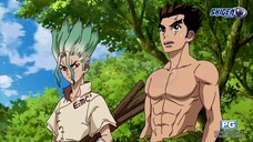 Dr. Stone Episode 1 Tagalog Dub Part 4
