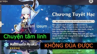 [Genshin] 10 nháy Ayaka đầu tuần và đúng là chuyện tâm linh không đùa được anh em ạ :)