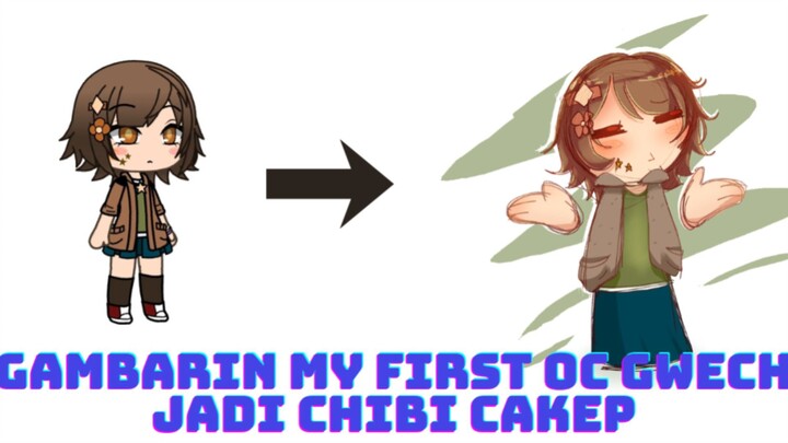 Gambar my imut gacha OC pake madness combat chibi style