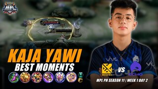 Best Moments Kaja Echo Yawi vs Bren Esports | MPL PH Season 11 Week 1 Day 2