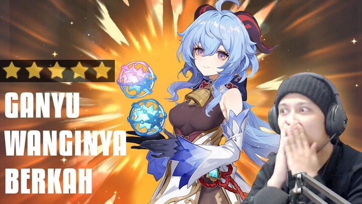 GACHA TERHOKI SAYA - Kebanjiran Bintang 5 - Ganyu Membawa Berkah (?)