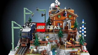 Trạm trên đỉnh núi LEGO IDEAS nhận được 10.000 phiếu bầu