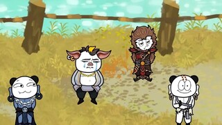 Animasi Patung Pasir Sun Xiaokong Episode 155: Sun Wukong sebenarnya memuja Sage Agung sebagai gurun