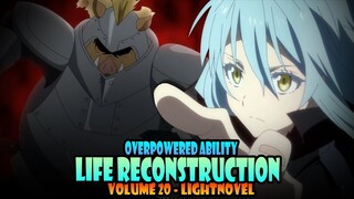 PowerBoost na naman! LIFE RECONSTRUCTION! #26 - Volume 20 - Tensura Lightnovel