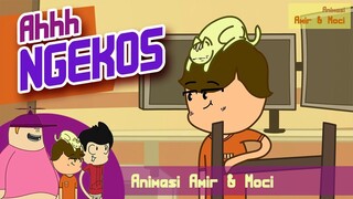 Kartun Lucu - NGEKOS animasi Amir & Moci