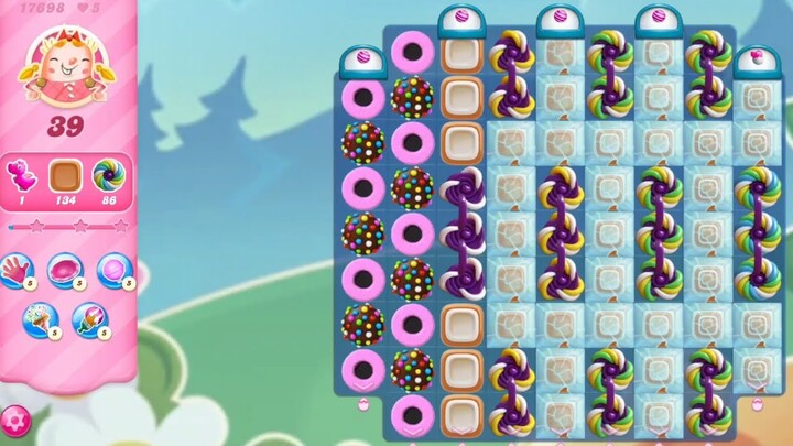 Candy crush saga level 17698