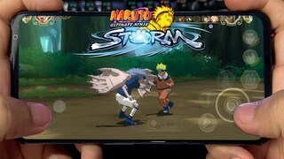 NARUTO ULTIMATE NINJA STORM MOBILE MODO BATALHA ESTÁ INCRIVEL EM ULTRA HD