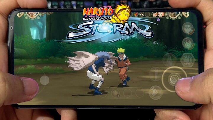 NARUTO ULTIMATE NINJA STORM MOBILE MODO BATALHA ESTÁ INCRIVEL EM ULTRA HD