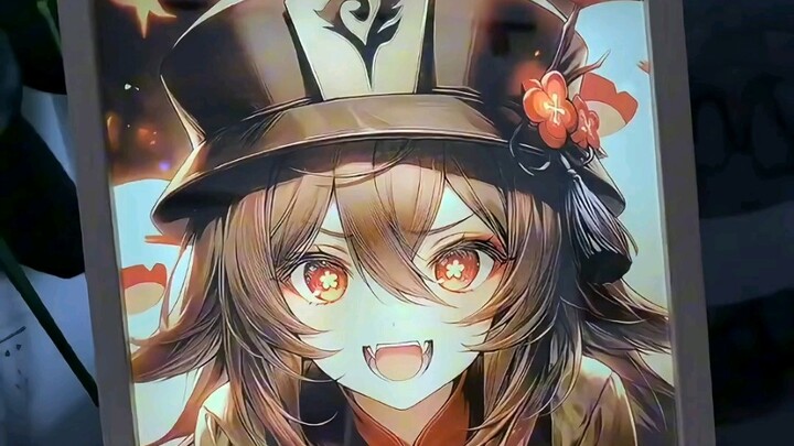 lukisan cermin kenari