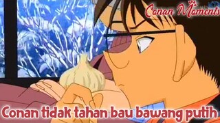 Detective Conan / Case Closed Conan alergi melihat bawang putih